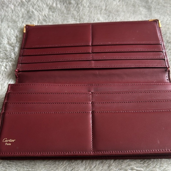 Authentic Cartier long wallet - Picture 8 of 9